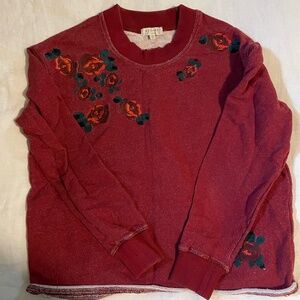 Madewell embroidered sweatshirt